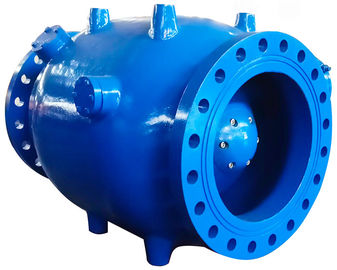 DN800 স্টেইনলেস স্টীল প্লঞ্জার ভালভ / পিস্টন নিয়ন্ত্রণ ভালভ আকার DN100-DN2000