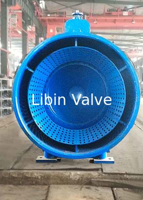 গিয়ার বক্স ফিক্সড কনস ভালভ / ইলেকট্রিক অ্যাকচুয়েটর সহ জল প্রবাহ নিয়ন্ত্রণ ভালভ