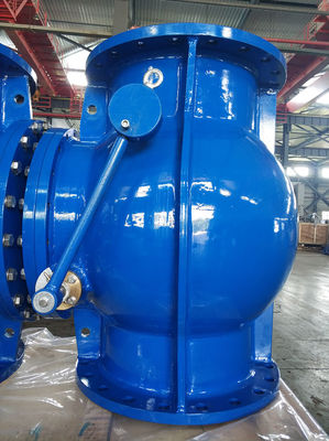 DN500 চেক ভালভ / নমনীয় লোহার চেক ভালভ / সুইং / নন-রিটার্ন ভালভ