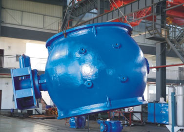 AWWA DN2000 নমনীয় আয়রন ব্লু এক্সেনট্রিক বল ভালভ